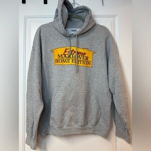 Vintage Extreme Makeover Home Edition Gray Hoodie